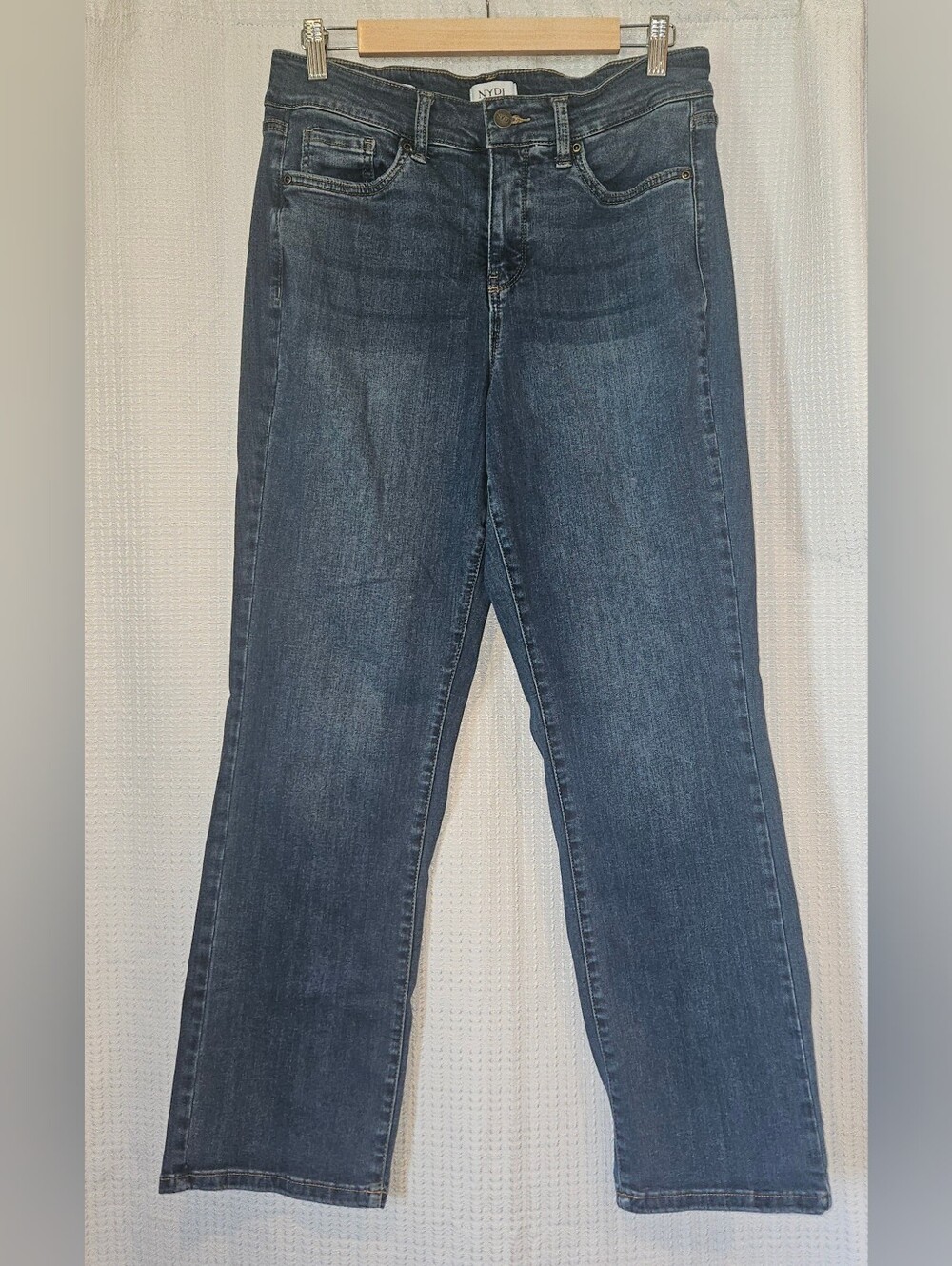 NYDJ Ultra High Rise Straight Cut Jeans sz 10